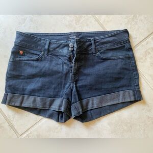 Hudson Black Womens Jean Shorts 29